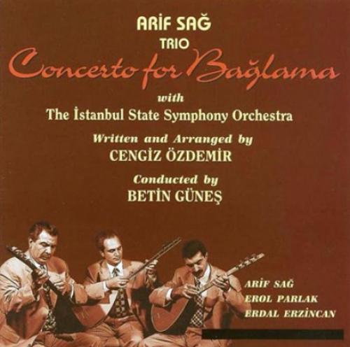 Concerto For Bağlama with The İstanbul State Symphony Orchestra (CD)  Frontansicht 1