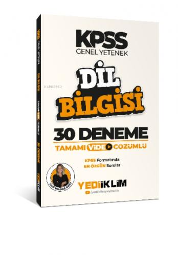 2022 KPSS Dil Bilgisi Tamamı Video Çözümlü 30 Deneme  Frontansicht 1