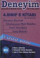 4. Sınıf| E Kitabı Maliye Bölümü  Frontansicht 1