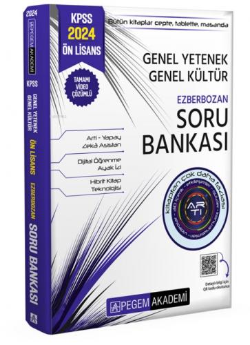 2024 KPSS Genel Yetenek Genel Kültür Ön Lisans Ezberbozan Soru Bankası  Frontansicht 1