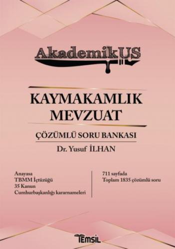 Akdemikus Kaymakamlık Mevzuat Çözümlü Soru Bankası  Frontansicht 1