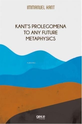 Kant's Prolegomena To Any Future Metaphysics  Frontansicht 1