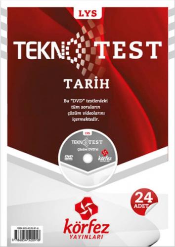 LYS Tarih Tekno 24 Test Çözüm Dvd'li  Frontansicht 1