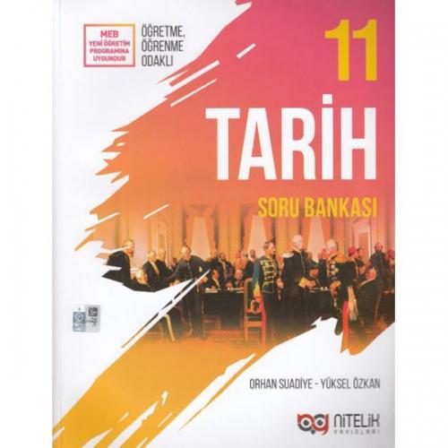 Nitelik Yayınları 11. Sınıf Tarih Soru Bankası Yeni  Frontansicht 1