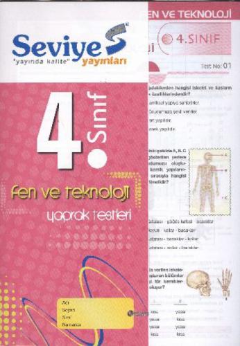 4. Sınıf Fen ve Teknoloji Yaprak Test  Frontansicht 1