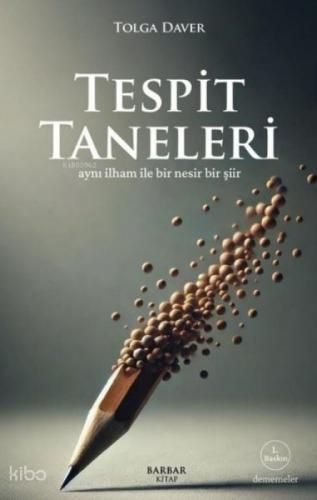 Tespit Taneleri - Aynı İlham İle Bir Nesir Bir Şiir  Frontansicht 1
