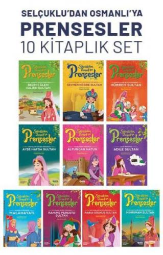 Selçuklu'dan Osmanlı'ya Prensesler Seti - 10 Kitap Takım  Frontansicht 1