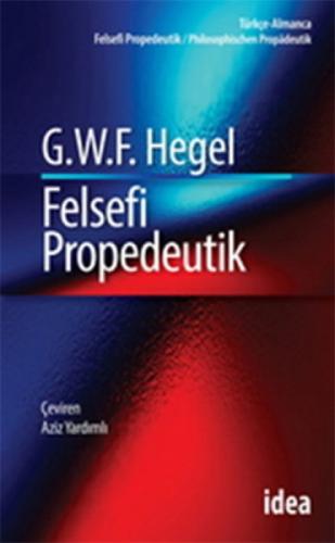 Felsefi Propedeutik  Frontansicht 1