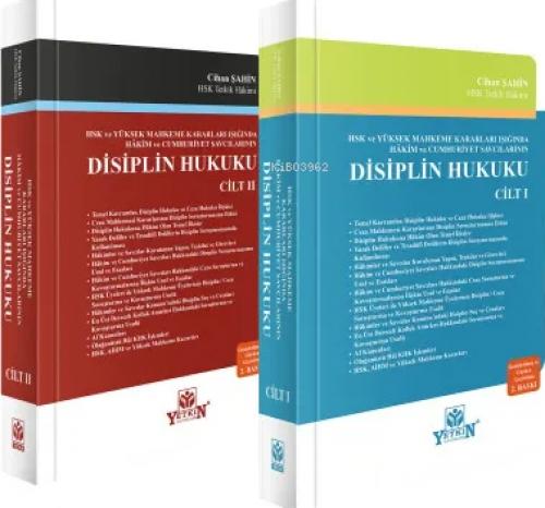 HSK ve Yüksek Mahkeme Kararları Işığında Hâkim ve Cumhuriyet Savcılarının Disiplin Hukuku  (2 Cilt - Ciltli)  Frontansicht 1