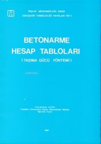 Betonarme Hesap Tabloları  Frontansicht 1