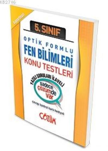 5. Sınıf Fen Bilimleri Konu Testi  Frontansicht 1