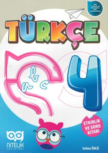 Nitelik Yayınları 4. Sınıf Türkçe Etkinlik ve Soru Kitabı Yeni  Frontansicht 1