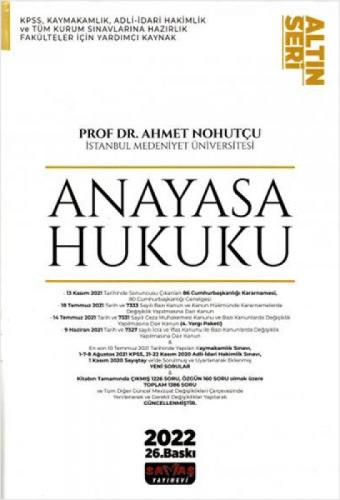 Anayasa Hukuku Konu Anlatımı  Frontansicht 1