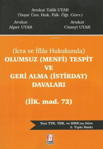 Olumsuz (Menfi) Tespit ve Geri Alma (İstirdat) Davaları  Frontansicht 1