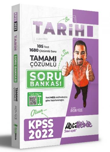 2022 KPSS Tarih Tamamı Çözümlü Soru Bankası  Frontansicht 1