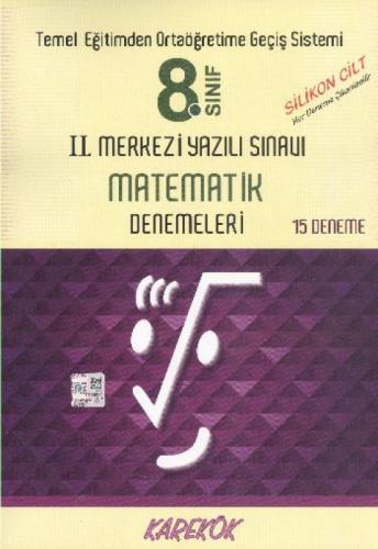 8. Sınıf Matematik II. Merkezi Yazılı  Frontansicht 1