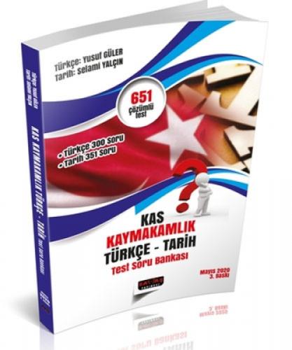 KAS Kaymakamlık Sınavı Türkçe-Tarih Test Soru Bankası Savaş Yayınları  Frontansicht 1
