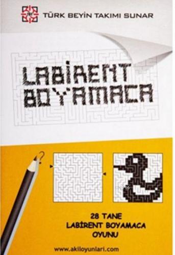 Labirent Boyamaca Tek Renk  Frontansicht 1