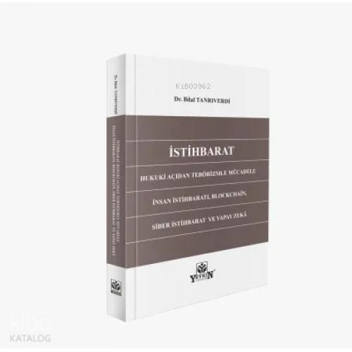 İstihbarat Hukuki Açıdan Terörizimle Mücadele İnsan İstihbaratı, Blockchain, Siber İstihbarat ve Yapay Zekâ  Frontansicht 1