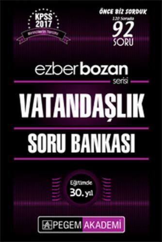KPSS Ezberbozan Vatandaşlık Soru Bankası  Frontansicht 1