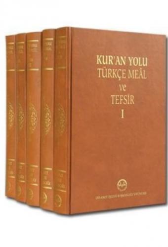 Kur'an Yolu Türkçe Meal ve Tefsir (5 Cilt Takım) (Ciltli)  Frontansicht 1