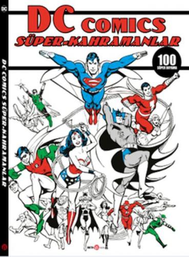 DC Comics Süper Kahramanlar 100 Süper Boyama  Frontansicht 1