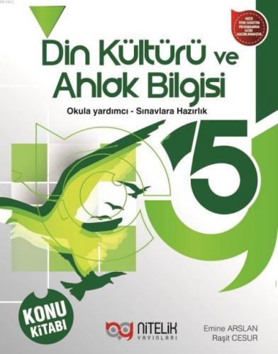 Nitelik Yayınları 5. Sınıf Din Kültürü ve Ahlak Bilgisi Konu Kitabı Nitelik  Frontansicht 1