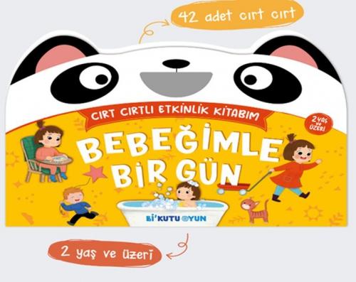 Bebeğimle Bir Gün Cırt Cırtlı Etkinlik Kitabım 2 Yaş  Frontansicht 1