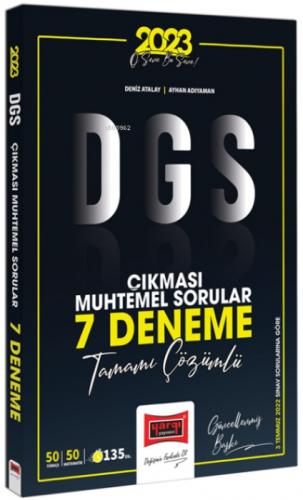 2023 DGS Çıkması Muhtemel Sorular Tamamı Çözümlü 7 Denem  Frontansicht 1