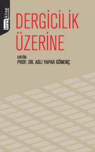 Dergicilik Üzerine  Frontansicht 1