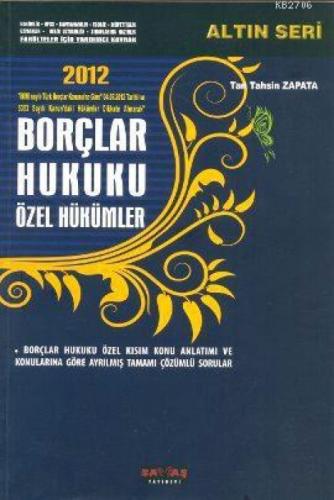 Borçlar Hukuku Özel Hükümler - Altın Seri  Frontansicht 1