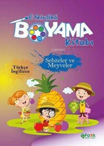 Etkinlikli Boyama Kitabı - Sebzeler ve Meyveler  Frontansicht 1