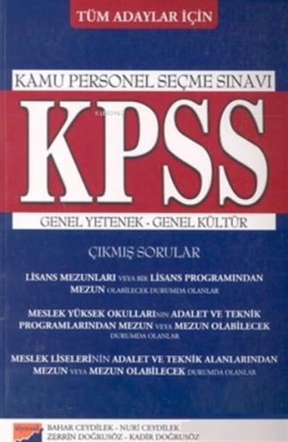 Tüm Adaylar İçin KPSS Genel Yetenek-Genel Kültür Çıkmış Sorular  Frontansicht 1