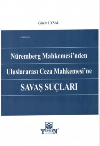 Nüremberg Mahkemesi'nden Uluslararası Ceza Mahkemesi'ne Savaş Suçları  Frontansicht 1