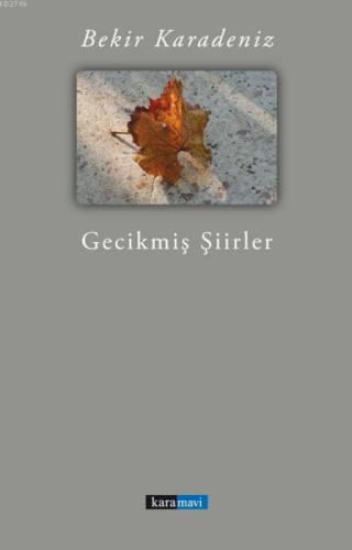 Geçikmiş şiirler  Frontansicht 1