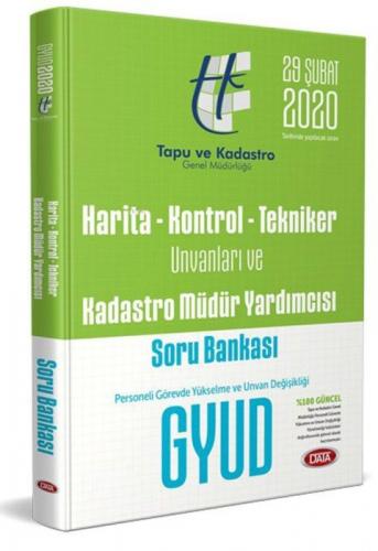 Data Yayınları 2020 Harita Kontrol Tekniker Unvanları ve Kadastro Müdür Yardımcısı  Frontansicht 1