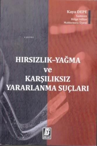 Hırsızlık-Yağma ve Karşılıksız Yararlanma Suçları  Frontansicht 1