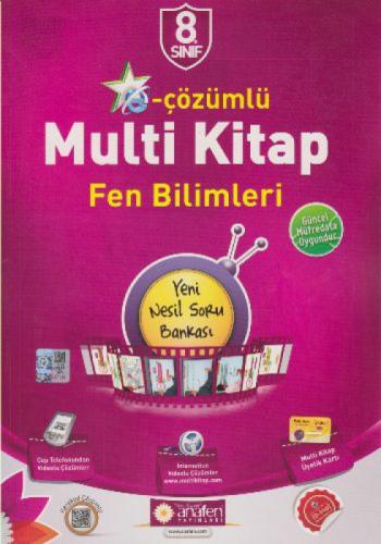 8. Sınıf E-Çözümlü Multi Kitap Fen Bilimleri  Frontansicht 1