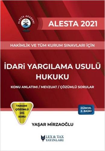 2021 Alesta İdari Yargılama Usulü Hukuku  Frontansicht 1