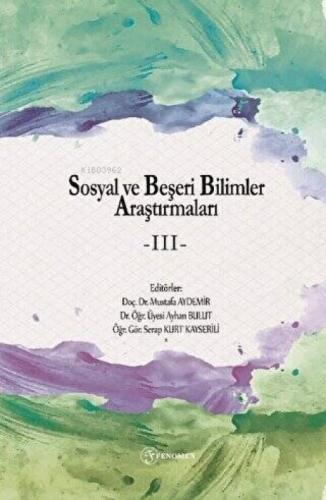 Sosyal ve Beşeri Bilimler Araştırmaları - III  Frontansicht 1