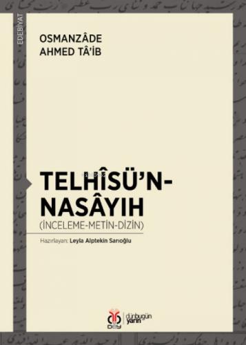 Telhîsü'n-Nasâyıh;(İnceleme-Metin-Dizin)  Frontansicht 1
