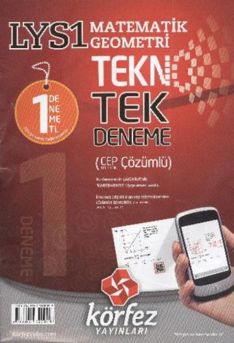 LYS 1 Matematik, Geometri Tekno Tek Deneme  Frontansicht 1