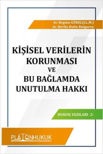 Kişisel Verilerin Korunması ve Bu Bağlamda Unutulma Hakkı  Frontansicht 1