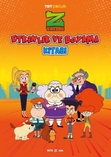 Z Takımı Etkinlik ve Boyama Kitabı 4  Frontansicht 1