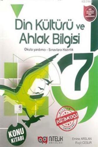 Nitelik Yayınları 7.Sınıf Din Kültürü ve Ahlak Bilgisi Konu Kitabı  Frontansicht 1