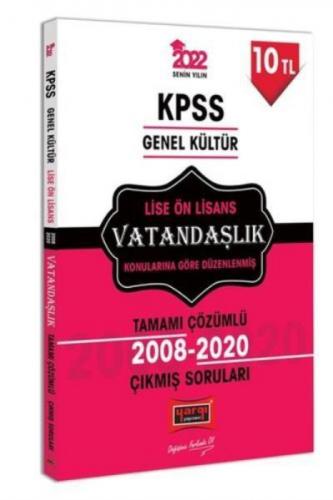 2022 KPSS GK Lise Ön Lisans Vatandaşlık Tamamı Çözümlü Çıkmış Sorular  Frontansicht 1