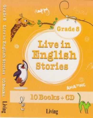 Live in English Stories Grade 8 - 10 Books-CD  Frontansicht 1