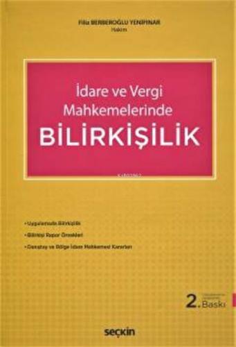 İdare ve Vergi Mahkemelerinde Bilirkişilik  Frontansicht 1
