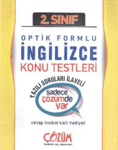 2. Sınıf İngilizce Konu Testi  Frontansicht 1
