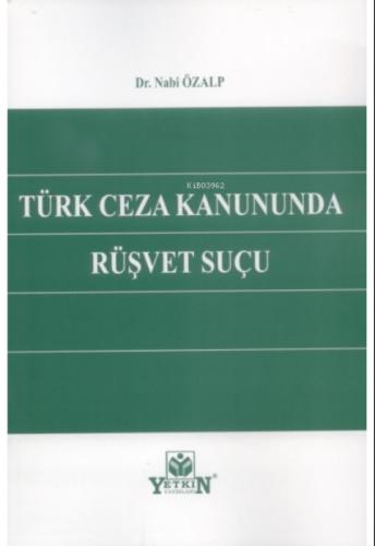 Türk Ceza Kanununda Rüşvet Suçu  Frontansicht 1